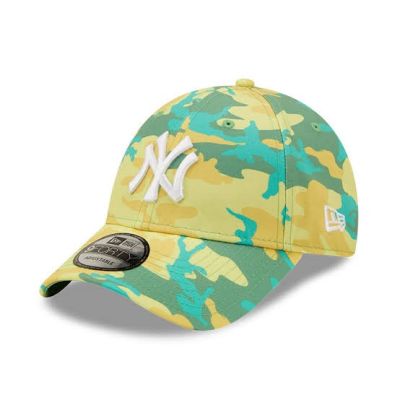 [พร้อมส่ง] New York Yankees 9forty Camo Pack Green Adjustable Cap