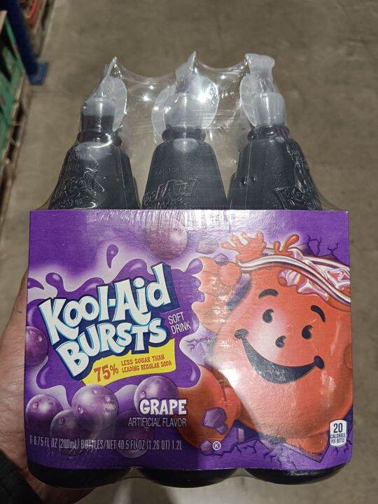 KOOLAID BURSTS GRAPE JUICE 6/200ml. Lazada PH
