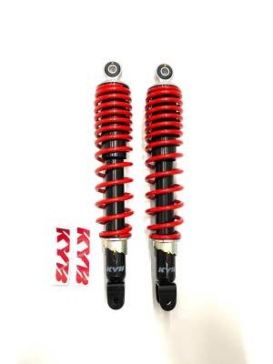 โช้คหลัง KYB Corportion Shock Absorbr สีแดง ยาว350MM รุ่นรถX-MAX-300(รหัส 4549762349162)