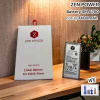 zen power battery ใช้สำหรับ sm A750 model EV-BA750ABU ความจุ 3400mAh รับประกัน 1 ปี ฟรีชุดไขควง