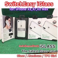 SwitchEasy iGlass The Safest Glass Case for iPhone Xs, iPhone XR, iPhone XS Max