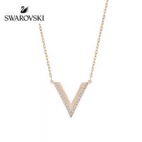 ?พร้อมส่ง?Swarovskiแท้ใหม่ สร้อยคอ 2022swarovski ของแท้ ของแท้ 100%V