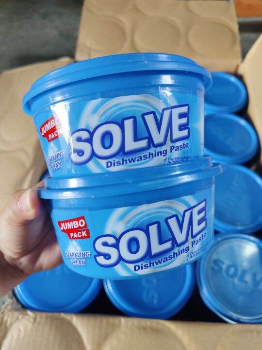 Solve dishwashing paste 450g (jumbo size) Lazada PH