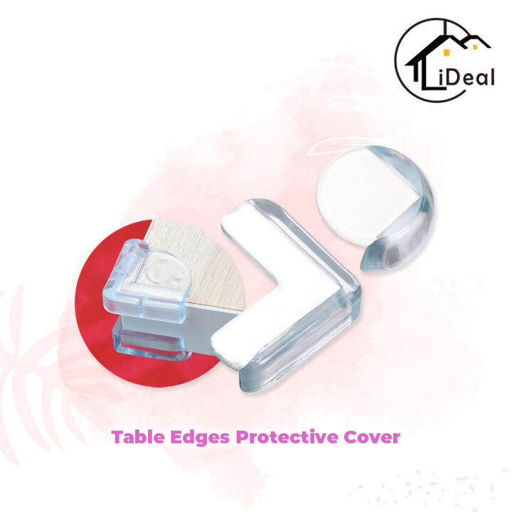 iDeal Home Baby Safety Table Corner Protector Transparent Furniture