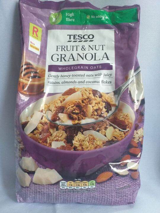 TESCO FRUIT & NUT GRANOLA 1Kg Lazada PH