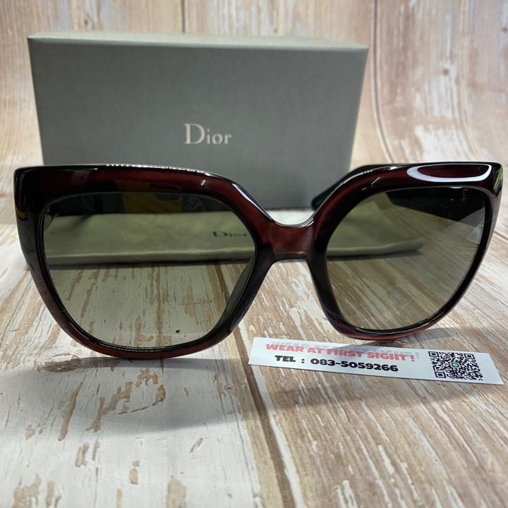 แว่น-dior-my-dior-3n-แว่นตากันแดด-ของแท้100-รับประกัน1ปี-รุ่น-edkha-logo-metalic-red-ฟ้า-christian-dior-made-in-italy