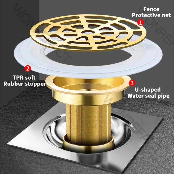 Universal Kitchen Sewer Sealing Ring Pipe Deodorant Sealing Plug