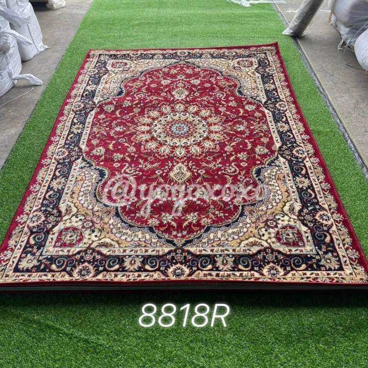 พรมทอลายหลุยส์-160x230cm-หนา-12-5มม-พรมเปอร์เซียเกรดพรีเมี่ยม-ทอแน่นขนนุ่มเย็บขอบอย่างดี-พรมปูพื้นตกแต่งบ้าน-พรมห้องพระ-ลวดลายคมชัดสวยงามเฉพาะตัว-persia-carpet