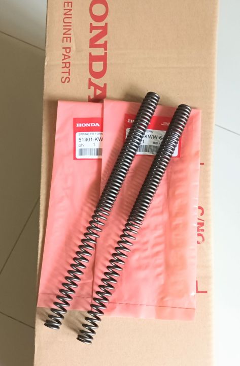 สปริงแกนโช๊คหน้า-honda-w110i-new-ดรีม110i-ซุบเปอร์คัพ-แท้ศูนย์-ความยาว-29-5-ซ-ม-51401-kww-641-ต่อคู่