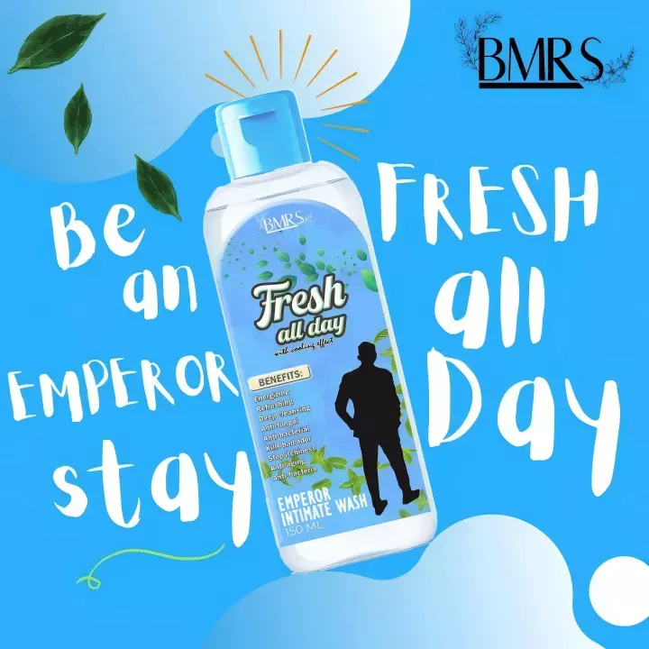 BMRS Fresh All Day EMPEROR INTIMATE WASH 150ml (for men) Feminine Wash