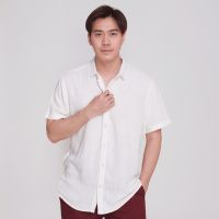 Manfair Premium Linen – Linen It เสื้อเชิ้ตแขนสั้น Linen ทิ้งตัว (LNS001)