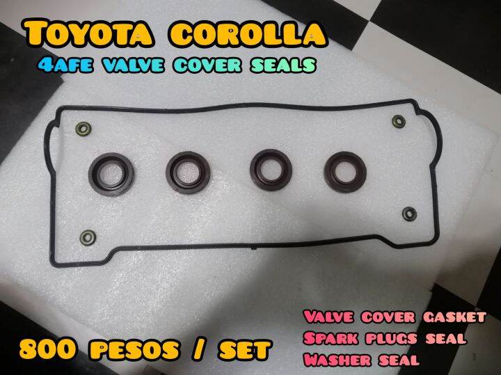 TOYOTA COROLLA VALVE COVER SEAL SET 4AFE ( BIG BODY & LOVELIFE