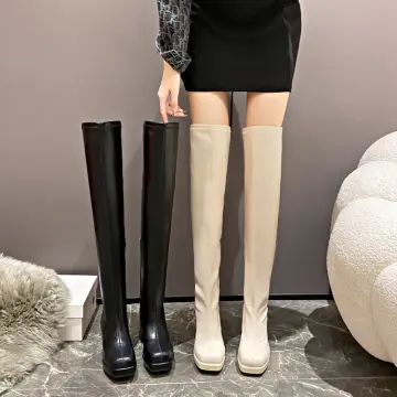 Buy High Heels Boots Size 44 online | Lazada.com.ph