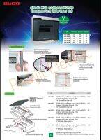 Haco HD-S116-R HACO HD-S119-R ตู้สำหรับ MCB แบบติดลอย(ฝาพลาสติก/กล่องเหล็ก)พร้อมแยกวงจรกันดูด MCB Consumer Units-Surface Mounting with Busbar for Main Circuit 80-125A