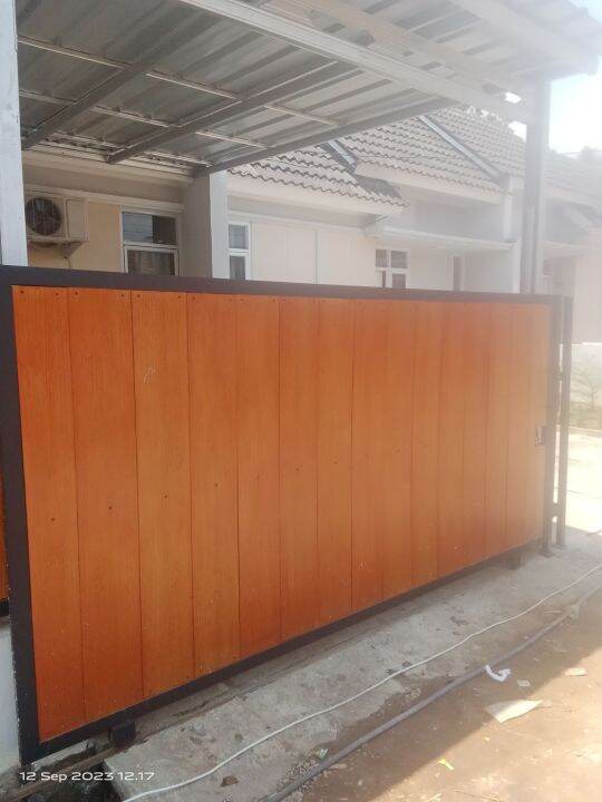 pagar gerbang minimalis grc | Lazada Indonesia