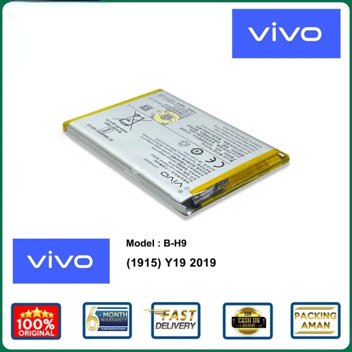 Batre Baterai HP VIVO Y19 / VIVO 1915 Model B-H9 || Batu Battery Batrei ...