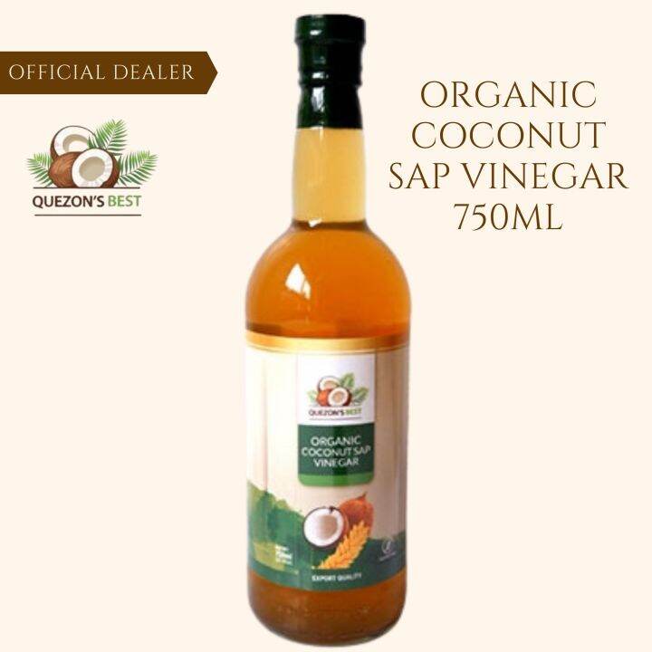 Quezon’s Best Organic Coconut Sap Vinegar 750ml Lazada PH