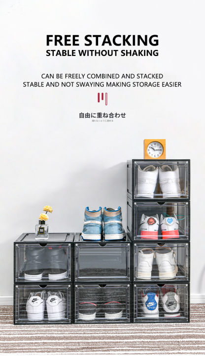 shoe-box-กล่องรองเท้าใหญ่พิเศษ-กล่องใส่รองเท้าส้นสูง-รองเท้าผ้าใบส้นสูง