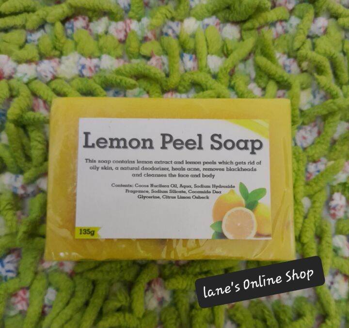 premium Lemon Peel Soap 135g 100% AUTHENTIC | Lazada PH