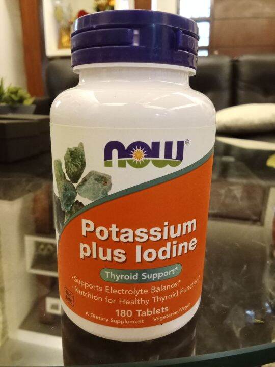 NOW potassium plus iodine | Lazada PH