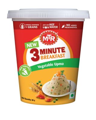 MTR Vegetable Upma 3min Breakfast