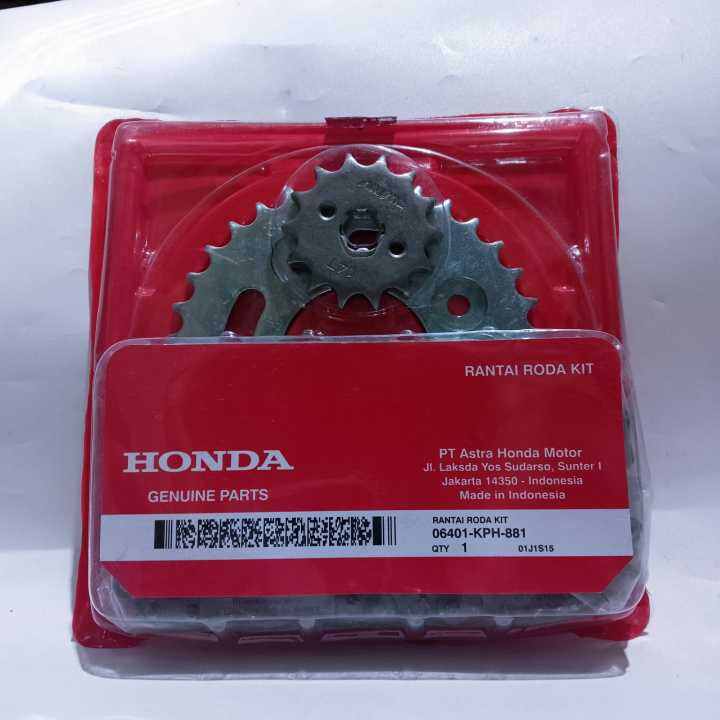 Gir Gear Set Honda Supra X 125 Kharisma Original Sunstar KPH Lazada