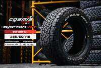 285/60R18 COSMIS RAPTOR AT ยางใหม่ปี2023?ราคา1เส้น✅ แถมจุ๊บลมยางแท้? มีรับประกันนาน2ปี✅❤️