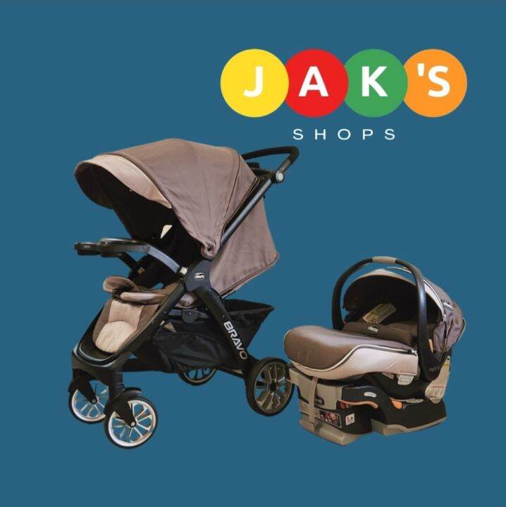 CHICCO BRAVO TRAVEL SYSTEM USA (LATTE) Lazada PH