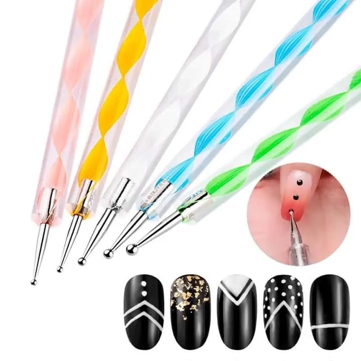 Dotting tools nail art 5in1 Lazada PH