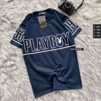 พร้อมส่ง ‼️ เสื้อยืดเพย์บอย playboy งานสกรีน ผ้าคอตตอล