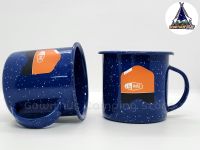 GSI 12 OZ. CUP BLUE แก้ว Enamel