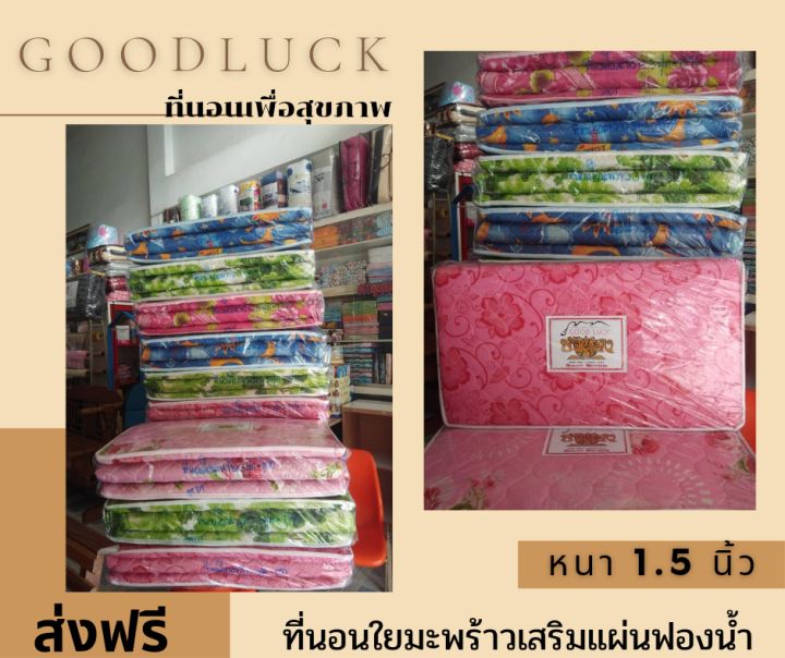 ที่นอนใยมะพร้าว-3-ฟุต-ที่นอน-goodluck-พับได้