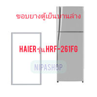 ขอบยางตู้เย็น HAIER บานล่าง รุ่น HRF-261FG