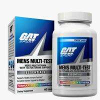 ❤️GAT Mens Multi + Test Vitamin – Multivitamins &amp; Testosterone Support(60tablets)