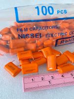 223J1000V 0.022UF 1000V (แพ็ค10ตัว,50ตัว,100ตัว) คาปาซิเตอร์ ไมล่า NISSEI Japan ตัวสีส้มขาห่าง15มิล 223J1000 C223 J 1000V C223J1000V C223J1000 22nJ1000V C22nJ1000V C22nJ 1000V C 22n1000V C22n1000V 0.022UF1000V C0.022UF 1000V C223 C 22nF 22นาโน 223PF C223