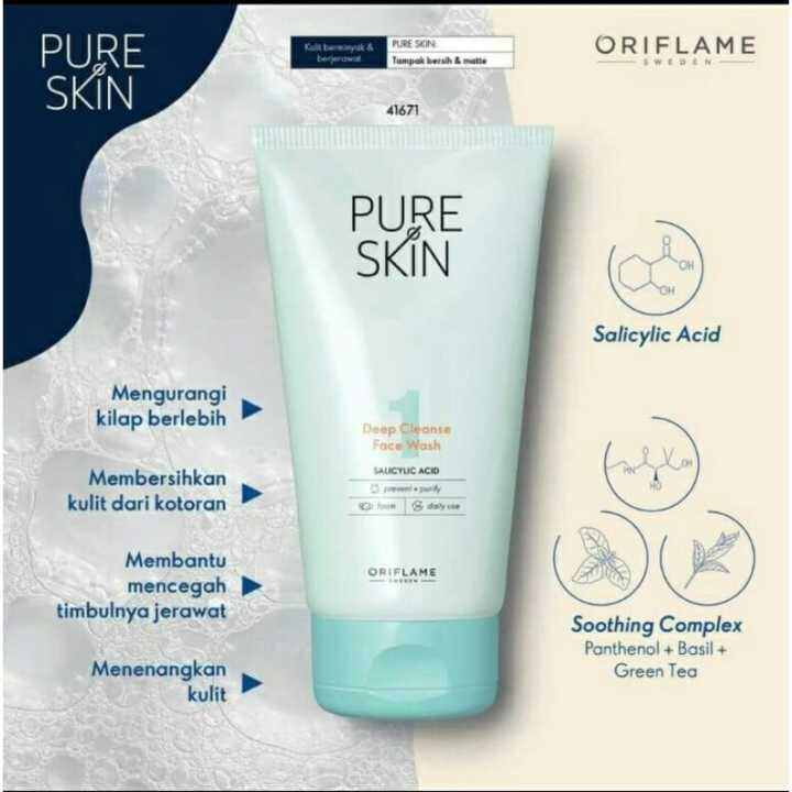 Pure Skin Purifying Face wash Lazada Indonesia