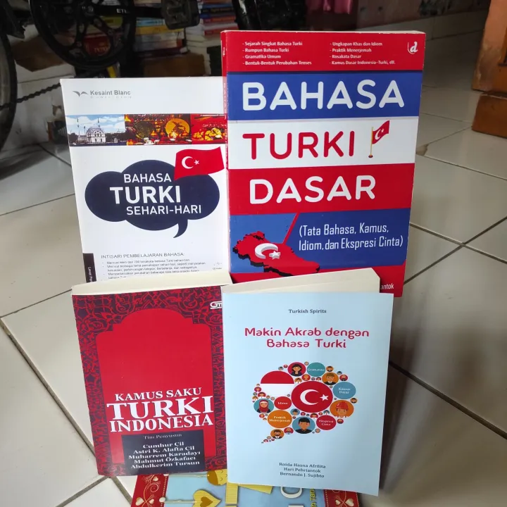 bahasa turki sehari hari + bahasa turki dasar + kamus saku turki
