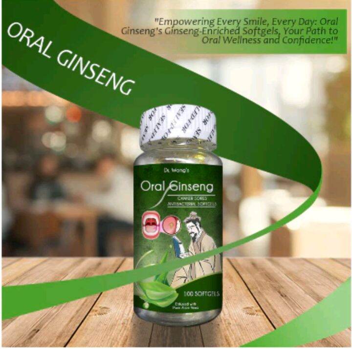 Oral Ginseng Cure Canker Sore and Remove Bad Breath Lazada PH