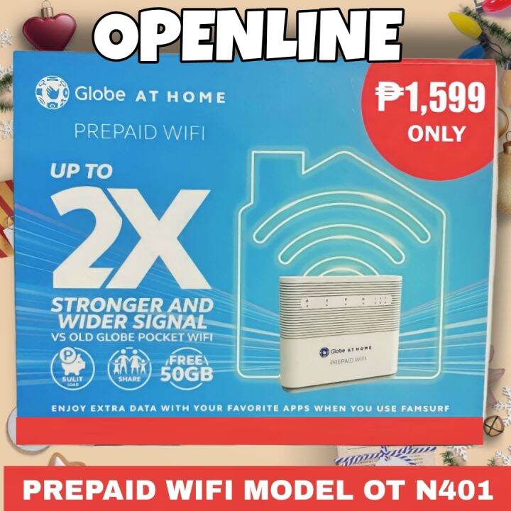 New Globe At Home Prepaid Wifi Openline Model OT N401 Lazada PH