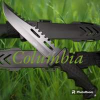 Columbia โคลัมเบีย รุ่น 1238A  USA ใบดำ ยาว 31cm มีดสั้น มีดพกพา อุปกรณ์เดินป่า