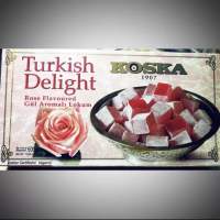 Turkish delight with rose 500 gr / Koska.