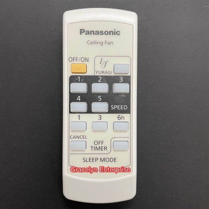 Original Panasonic Ceiling Fan Remote Control 5 Speed Nami Series Lazada