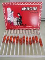 น้ำมันจันทร์ น้ำหอมANNONE น้ำมันจันทร์หอม 
น้ำมันจันทร์หลอดแก้ว 1 กล่อง 12 หลอด