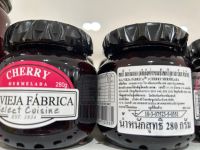 Cherry Mermelada Spread Jam ผลิตภัณฑ์ทาขนมปังเชอร์รี่ 280 g