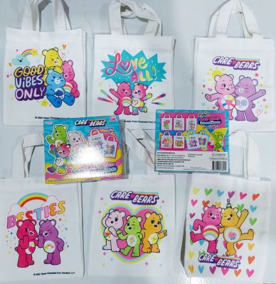 ถุงผ้าแคร์แบร์  Care Bears Bag  ถุงผ้าแคร์แบร์เซเว่น  ถุงผ้าสุดน่ารักมีลาย2ด้าน ขายแยกเลือกลายได้ครับ