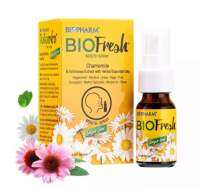 BIOfresh Mouth Spray 15mL สเปรย์พ่นคอไบโอ เฟรช เมาท์ สเปรย์ 15 มล. Bioparm ปราศจากน้ำตาล