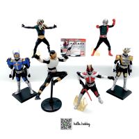 กาชาปอง H.G.C.O.R.E. HG Core Kamen Rider Part 2 ~Kamen Rider Den-O Konnichi~ Gashapon by Bandai (Set of 6)