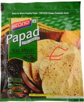 Bikano Papad Kali Mirch 200 Gm