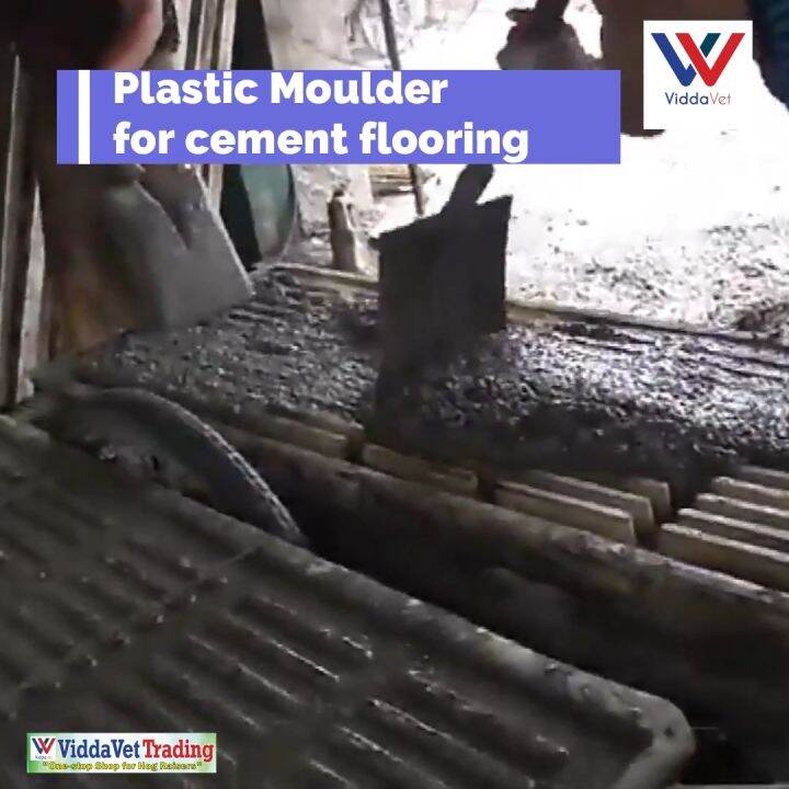 Viddavet pig concrete floor slats mould pig slat concrete mould