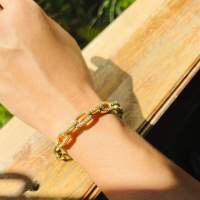 Ps Treasure crystal chain bracelet